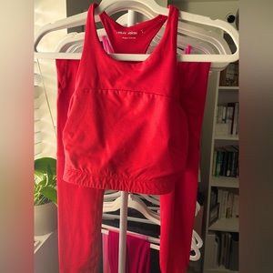 Coral OV matching set- Tech Sweat